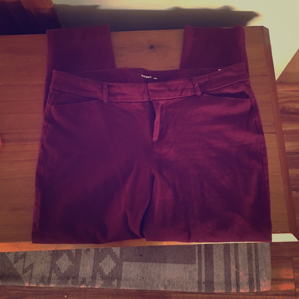 Old navy pixie skinny pants sz 14